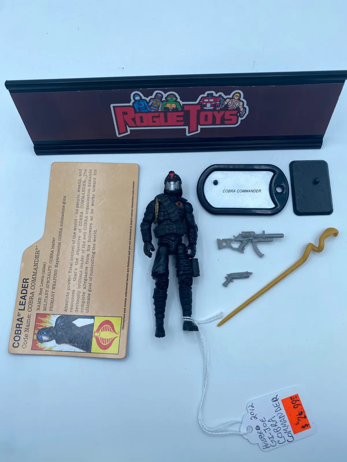 Hasbro 2012 Gi Joe Cobra Commander 1