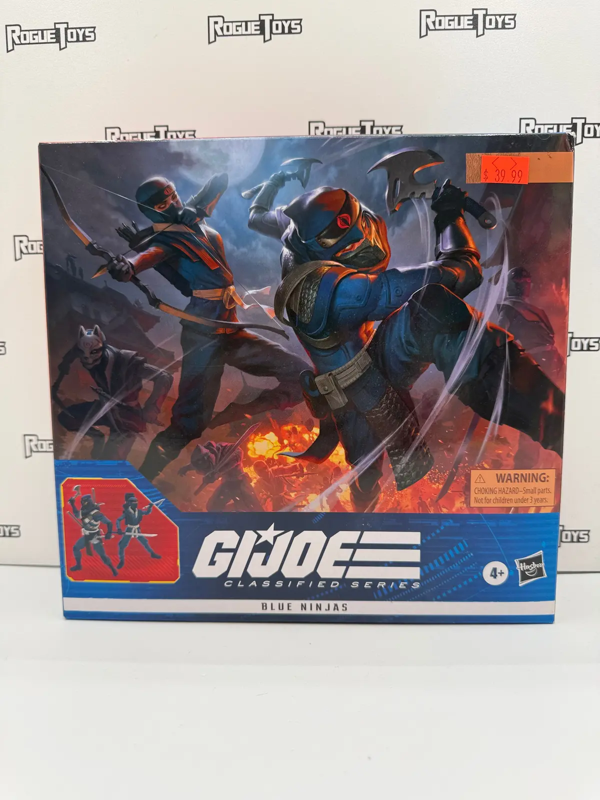 Hasbro G.I. Joe Classified Series Blue Ninjas 1