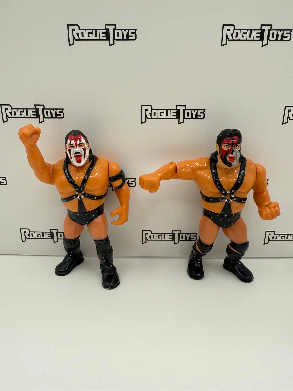 Hasbro Wwf Series 2 Demolition: Smash With Demolition Smasher! & Crush With Crush Cruncher! Including: Hasbro Wwf Series 1 Ax With Ax Attack! 1