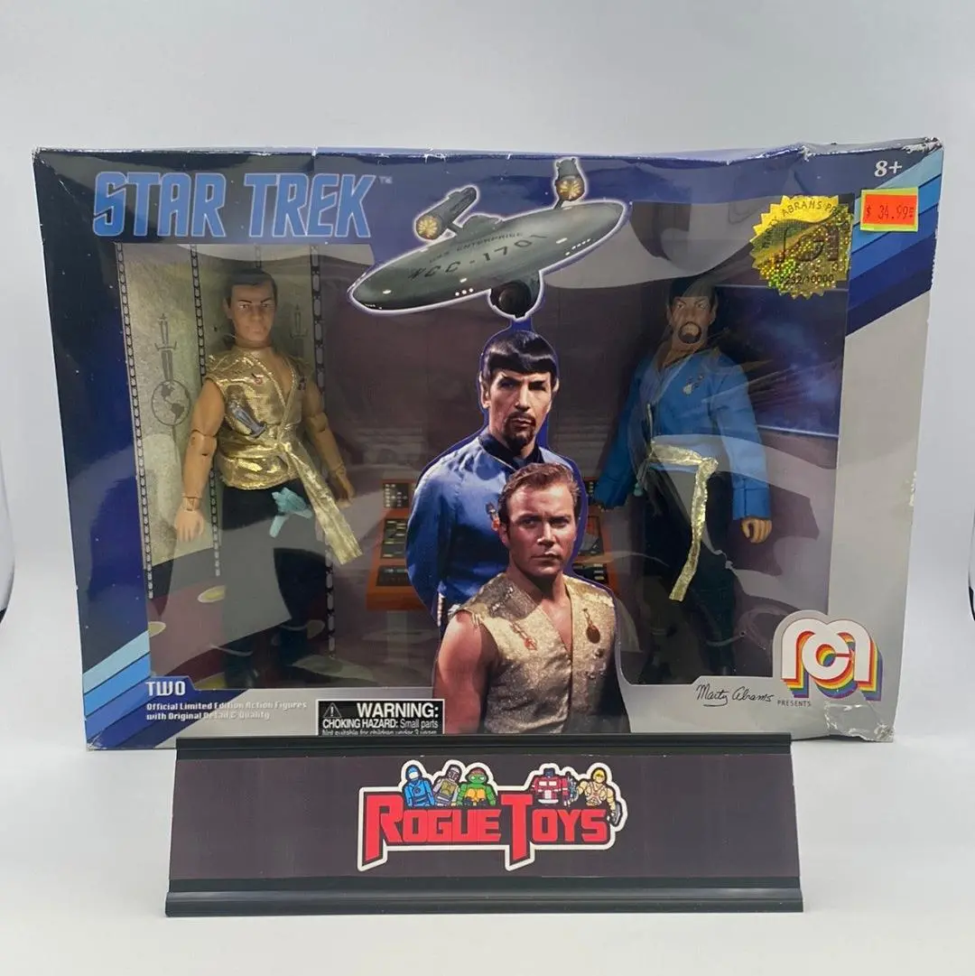 Mego Star Trek Mirror Spock & Mirror Kirk Limited Edition Action Figures 1