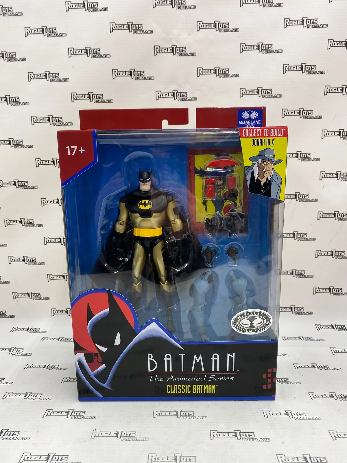 Mcfarlane Dc Direct Batman Tas Classic Batman (Jonah Hex Wave) Platinum Edition 1