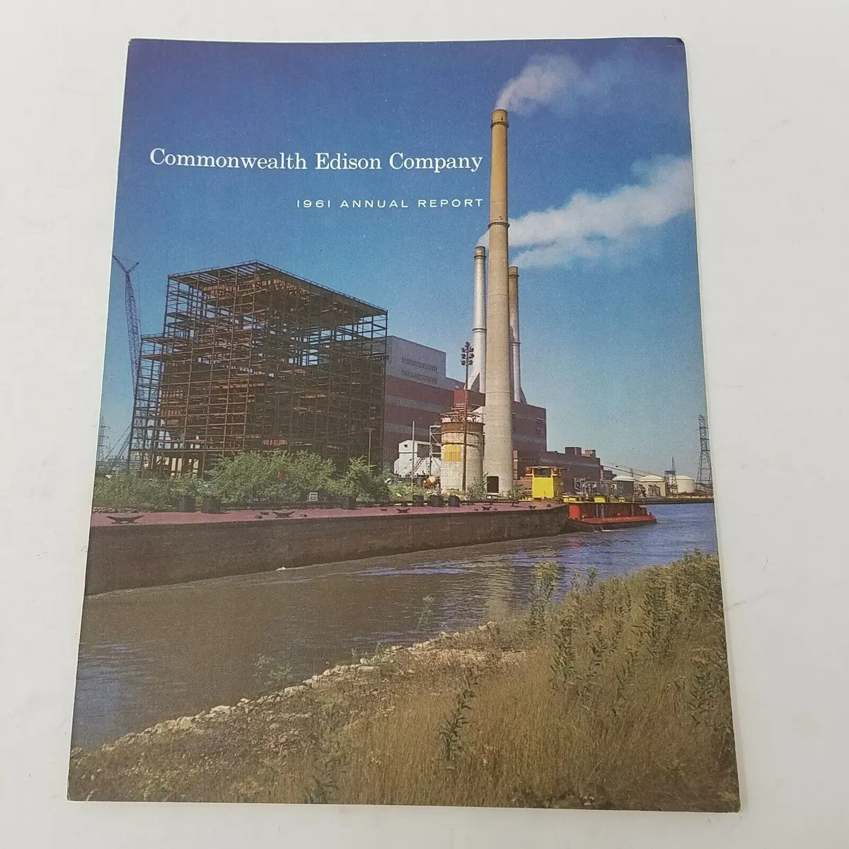 1961 Commonwealth Edison Company Annual Report Shareholders Financial Statements 1