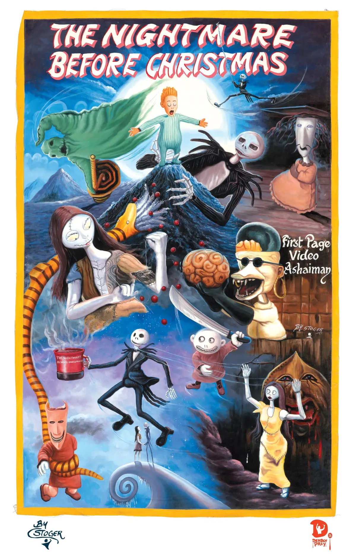The Nightmare Before Christmas (High Quality Print) - Stoger 1