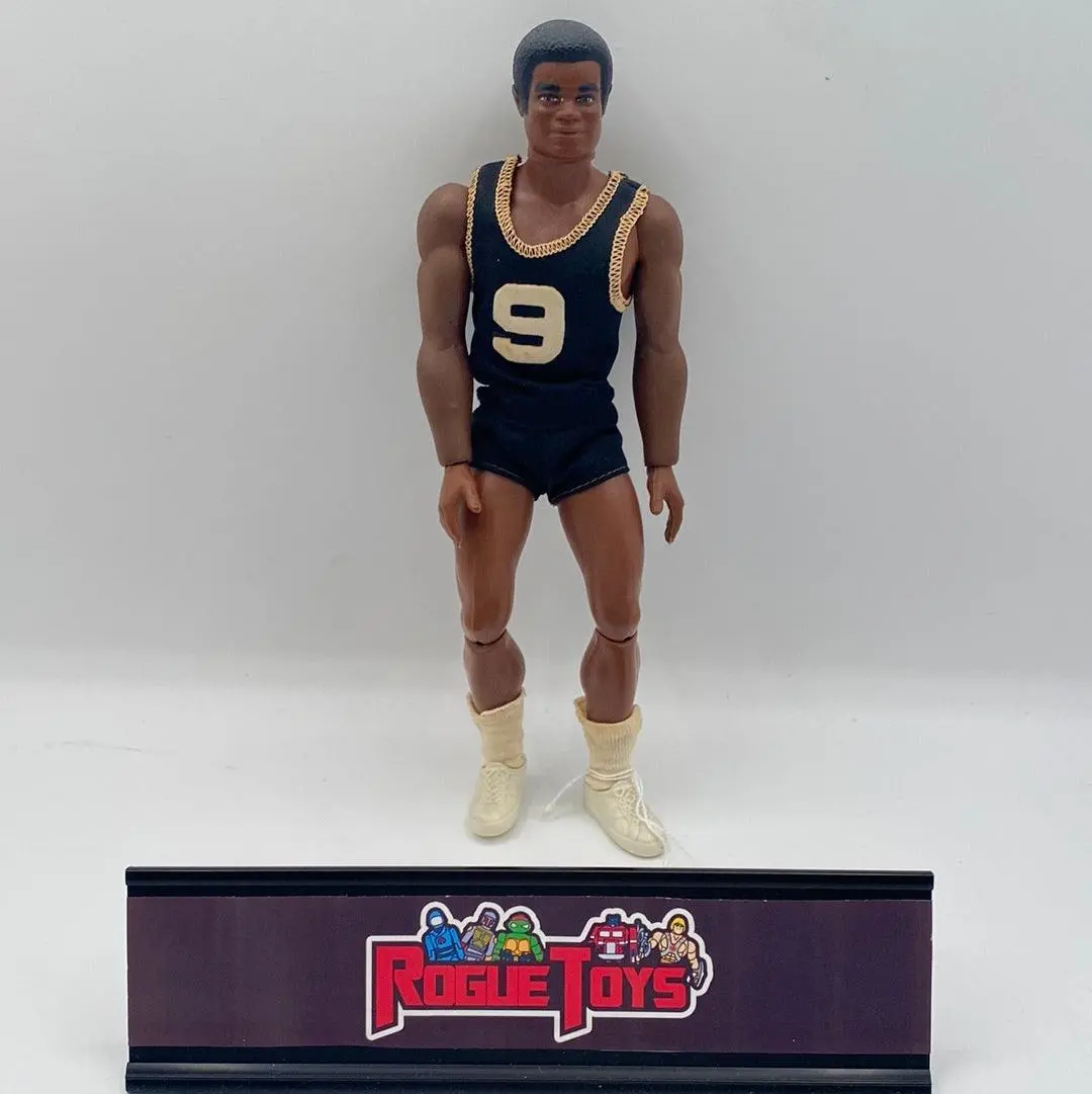 Mattel 1974 Vintage Big Jim Gold Medal Big Jack W/ Medal Plus Basket Ball Outfit & Ball 1
