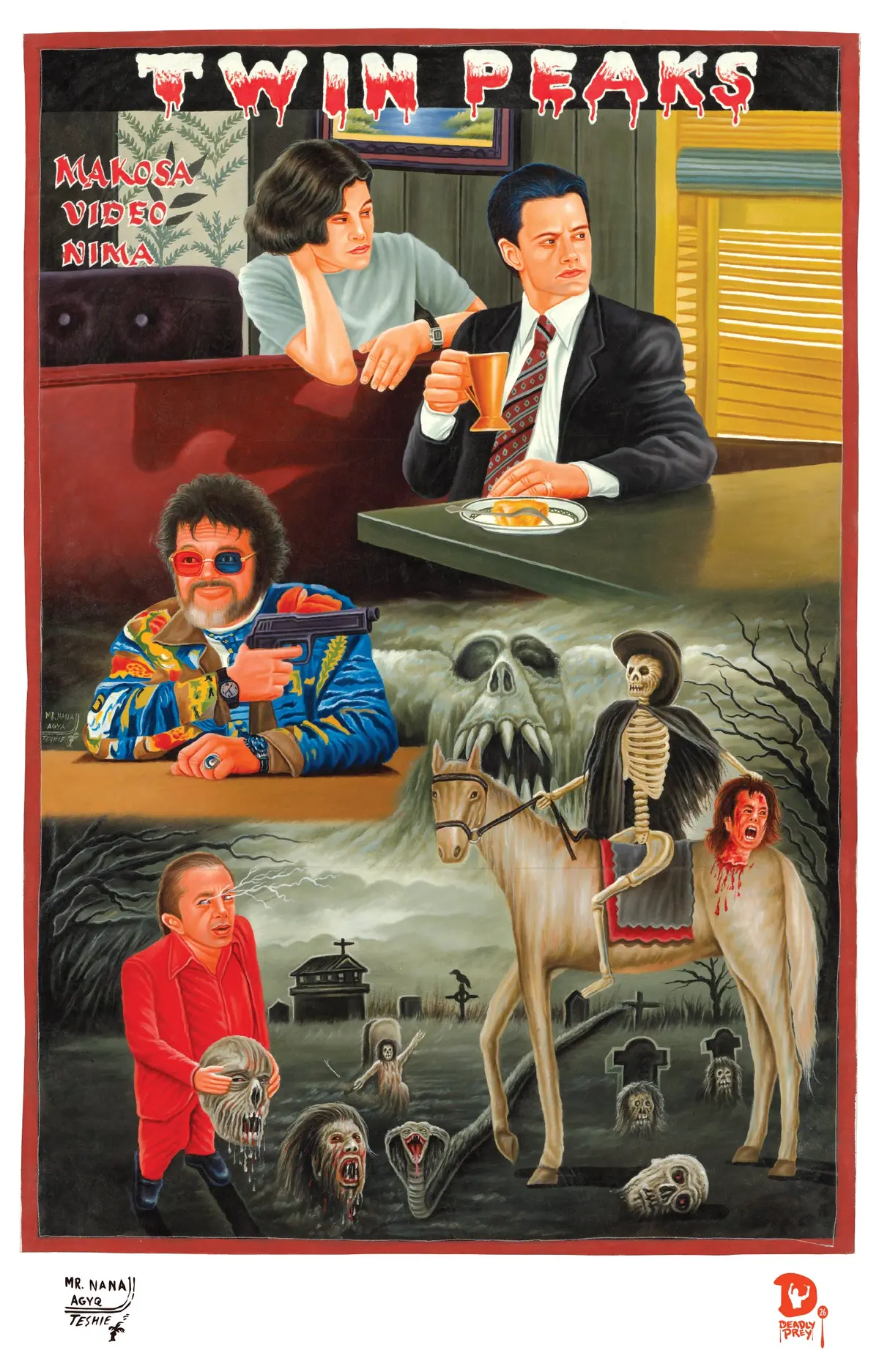 Twin Peaks (High Quality Print) - Mr. Nana Agyq 1