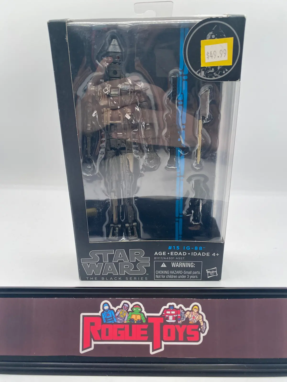 Hasbro Star Wars The Black Series Blue Line #15 Ig-88 1