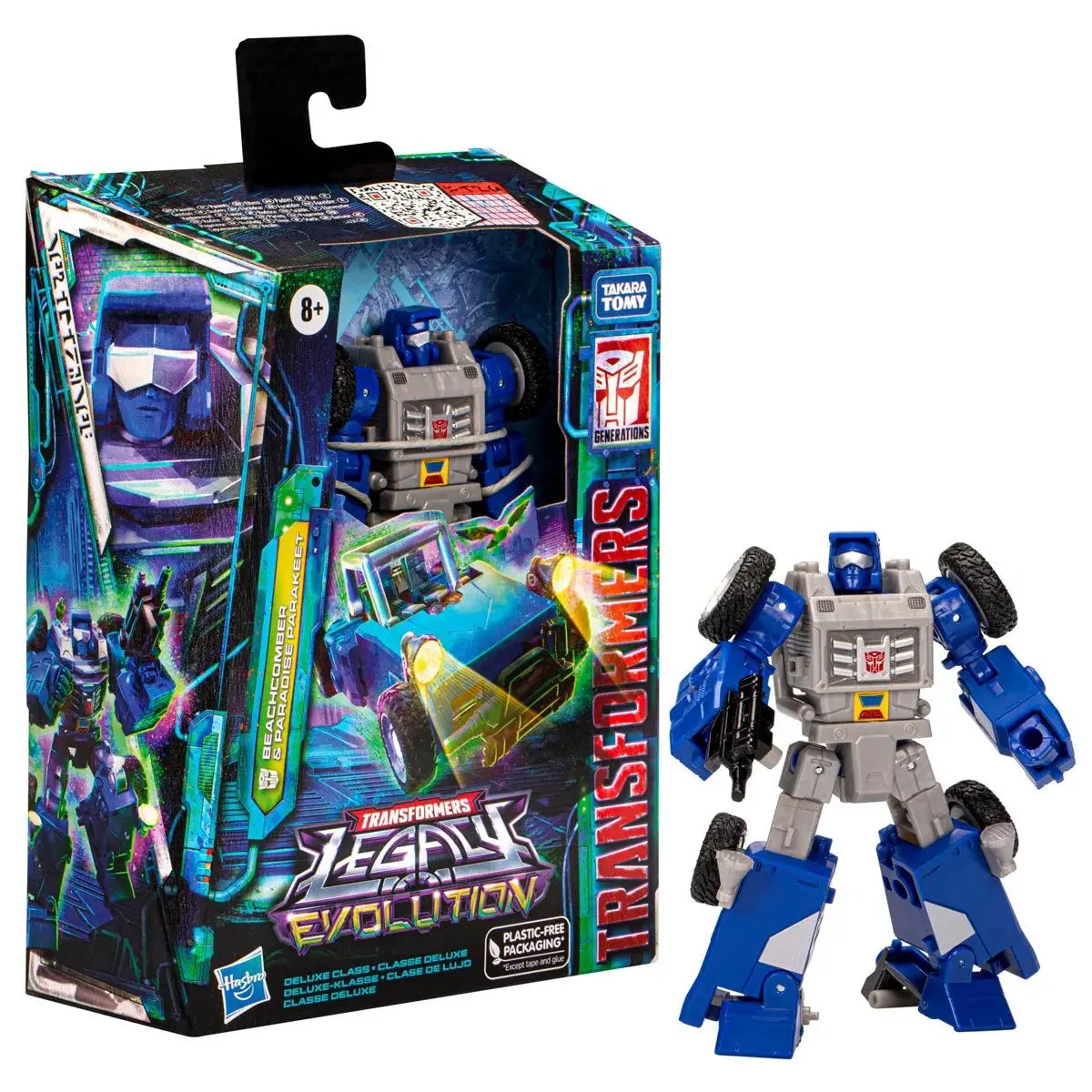 Transformers: Legacy Evolution - Deluxe Class - Beachcomber & Paradise Parakeet Action Figures F7196 1