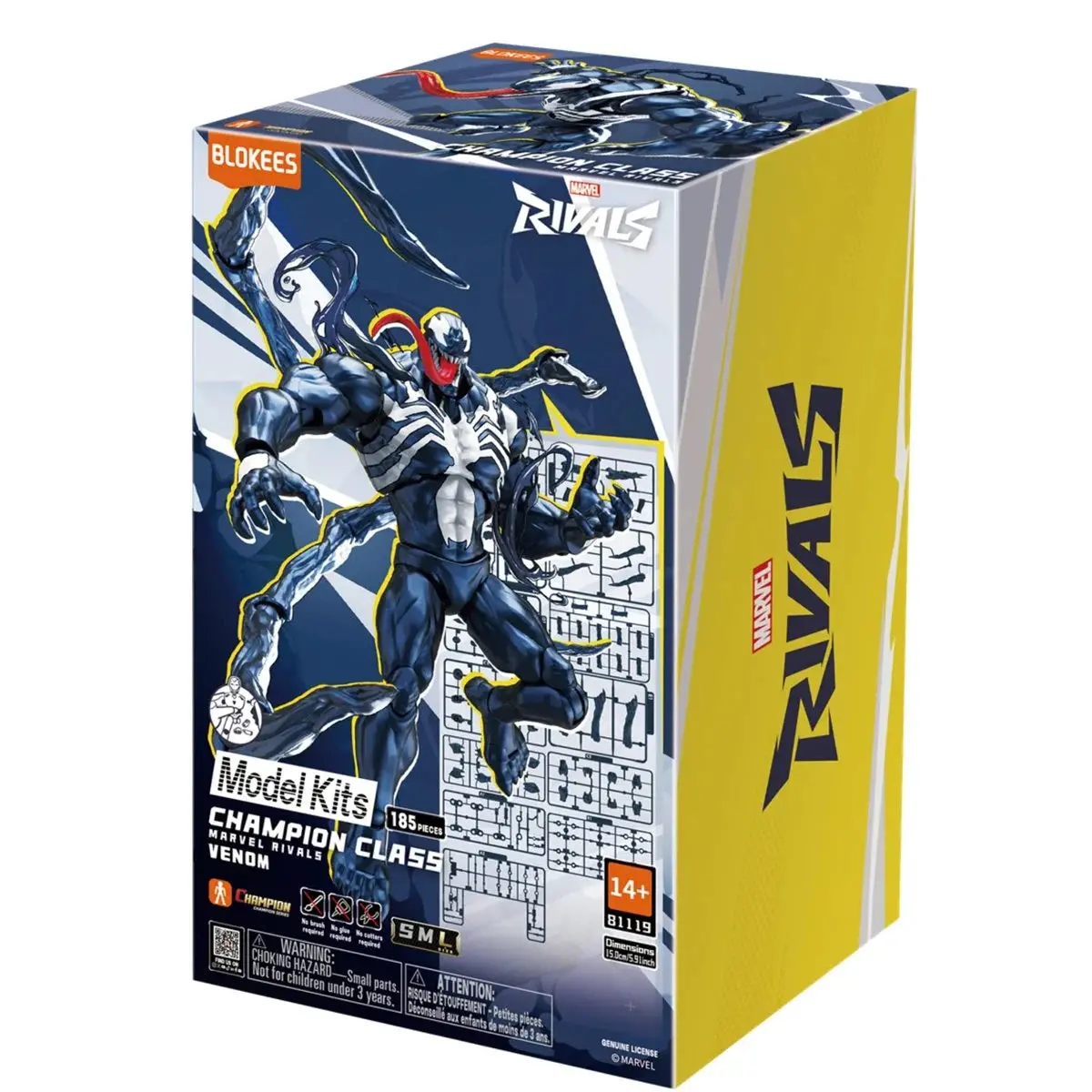 Blokees - Marvel - Rivals - Champion Class Cc07 - Venom Figure Model Kit (81119/53167) 1