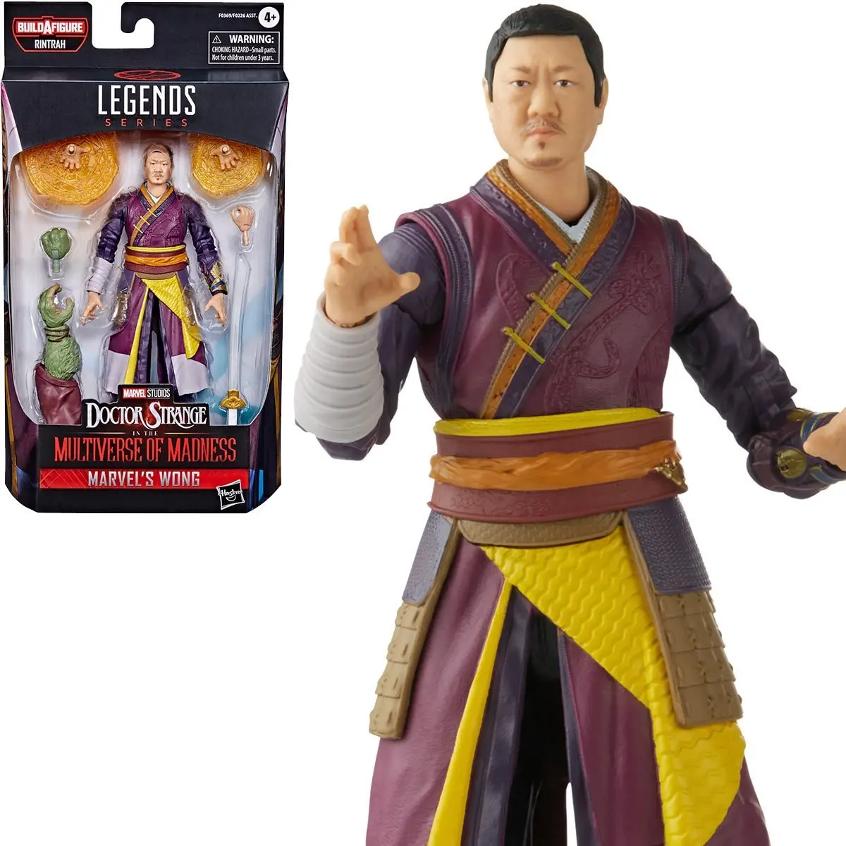 Marvel Legends - Doctor Strange In The Multiverse Of Madness (Rintrah) Marvel'S Wong Action Figure (F0369) Low Stock 1