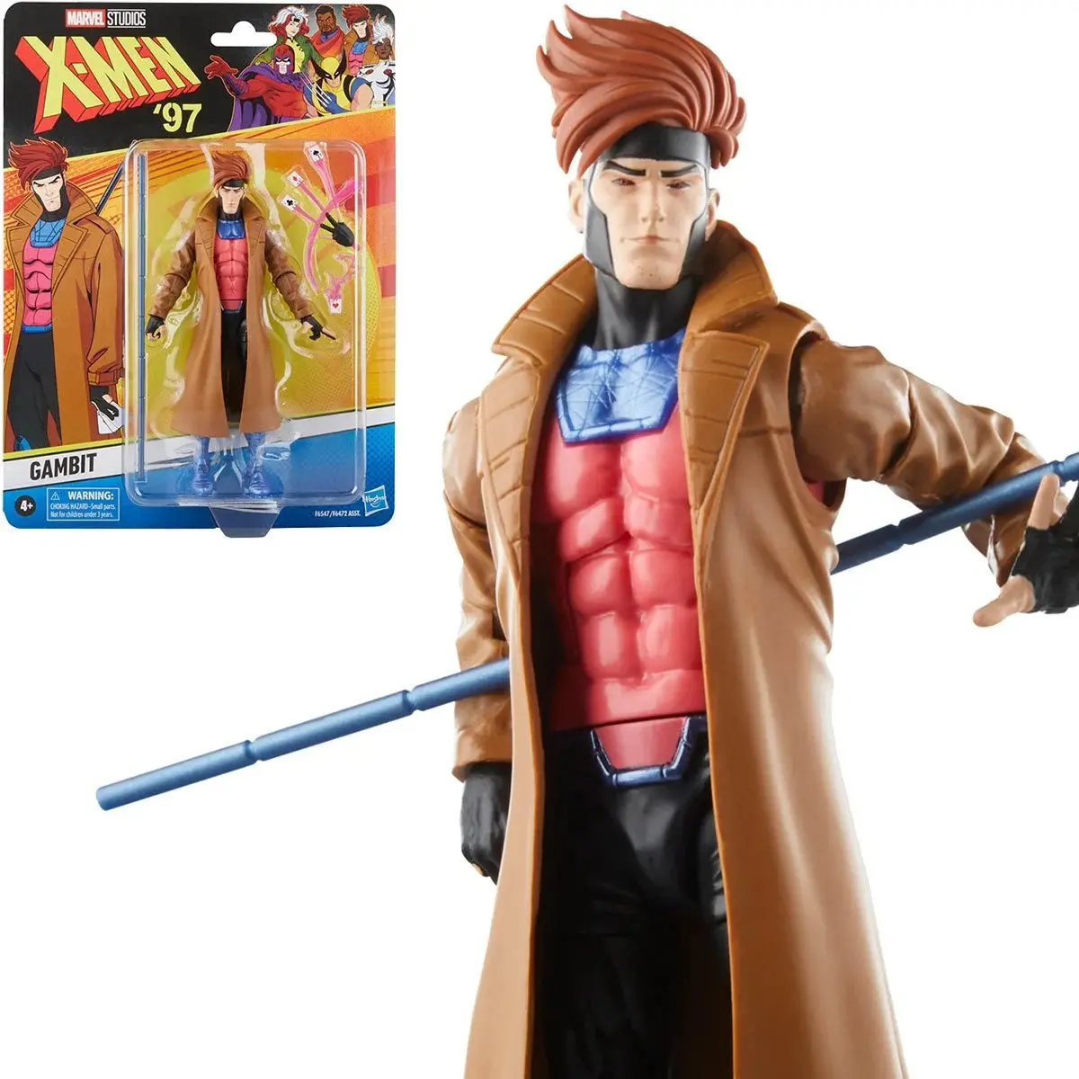 Marvel Legends - Retro Series - X-Men 97 - Gambit Action Figure (F6547) 1