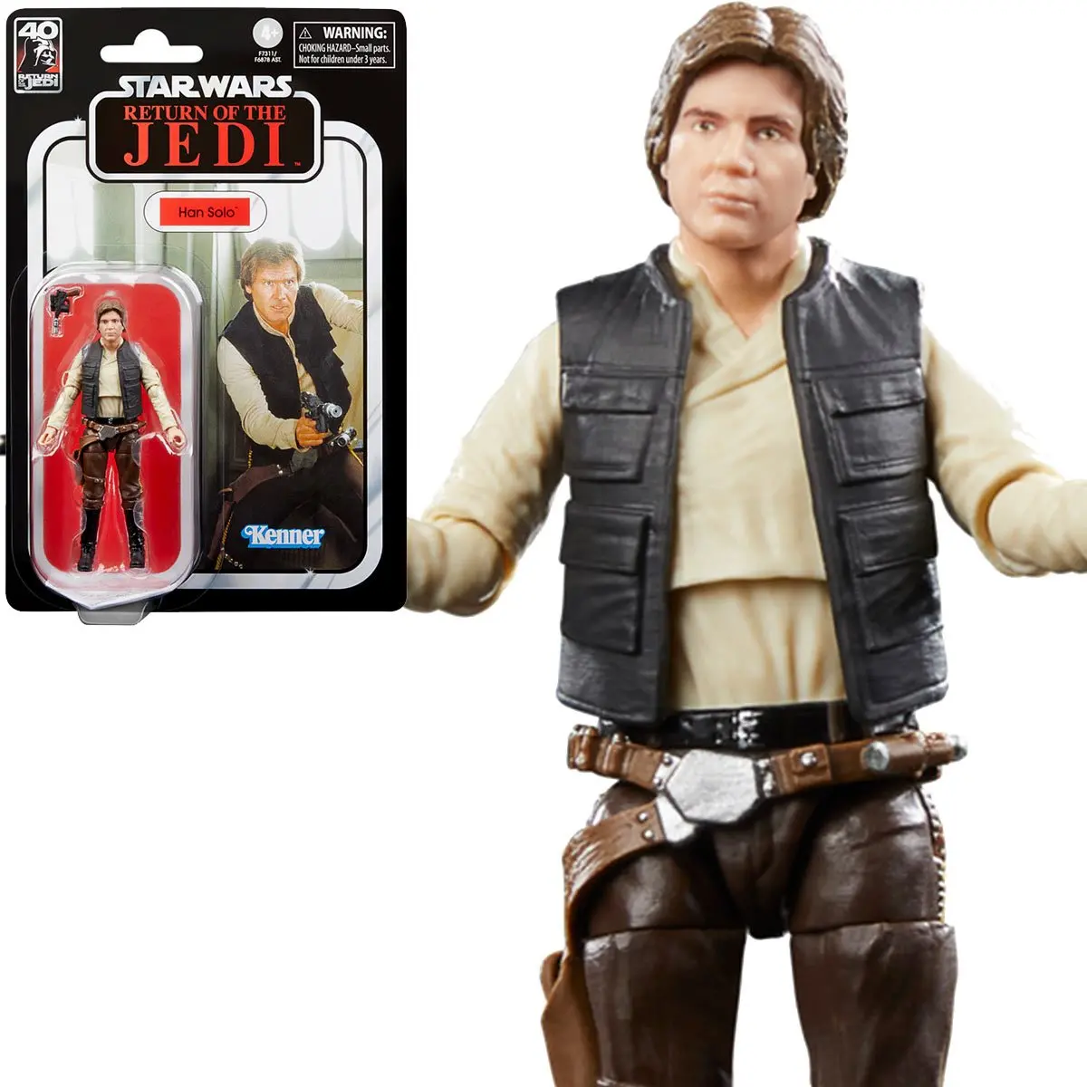 Star Wars: Vintage Collection Vc281 - Return Of The Jedi - Han Solo (Endor Raid) Action Figure F7311 1