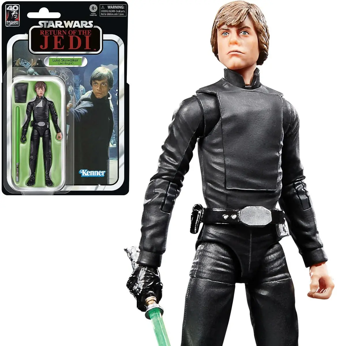 Star Wars: Black Series - Return Of The Jedi 40Th - Luke Skywalker (Jedi Knight) Action Figure F7080 Low Stock 1