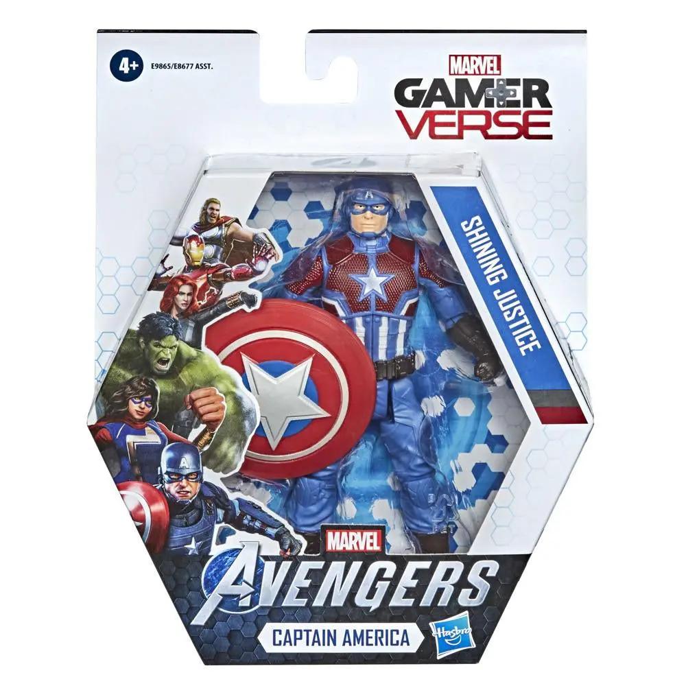 Marvel Gamerverse - Avengers - Captain America (Shining Justice) Action Figure (E9865) 1