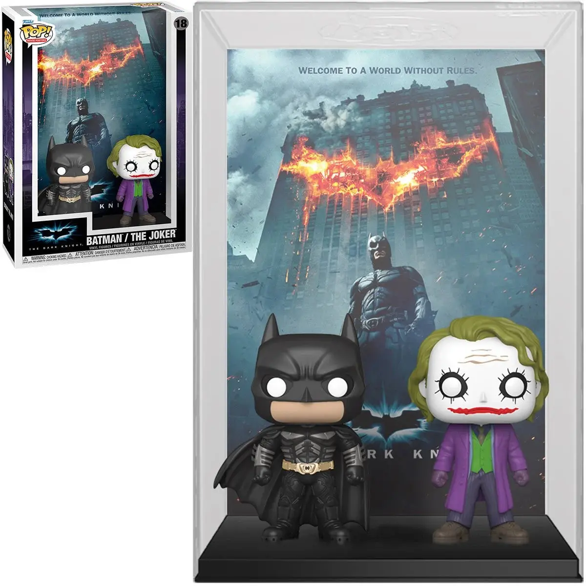 Funko Pop! Movie Posters #18 - Batman: The Dark Knight Vinyl Figure (69704) Last One! 1