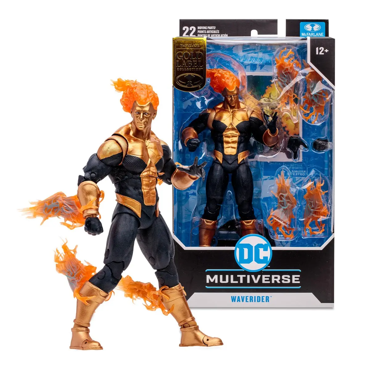 Mcfarlane Toys - Dc Multiverse - Dc Classic - Waverider (Gold Label) Action Figure (17157) 1