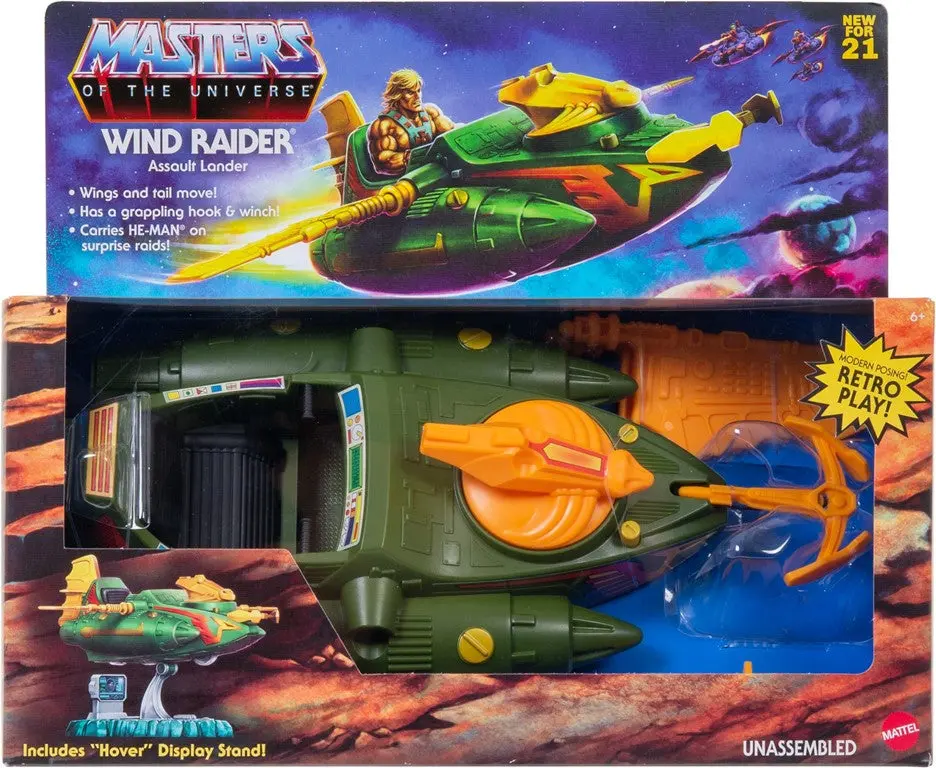 Motu Masters Of The Universe: Origins - Wind Raider - Assault Lander Vehicle (Gyy34) 1
