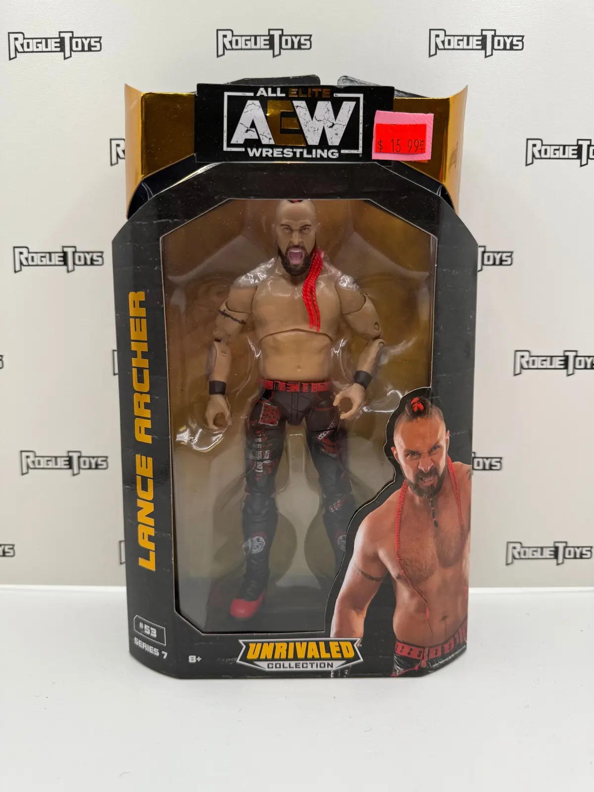 Jazwares Aew Unrivaled Collection Series 7 Lance Archer #53 1