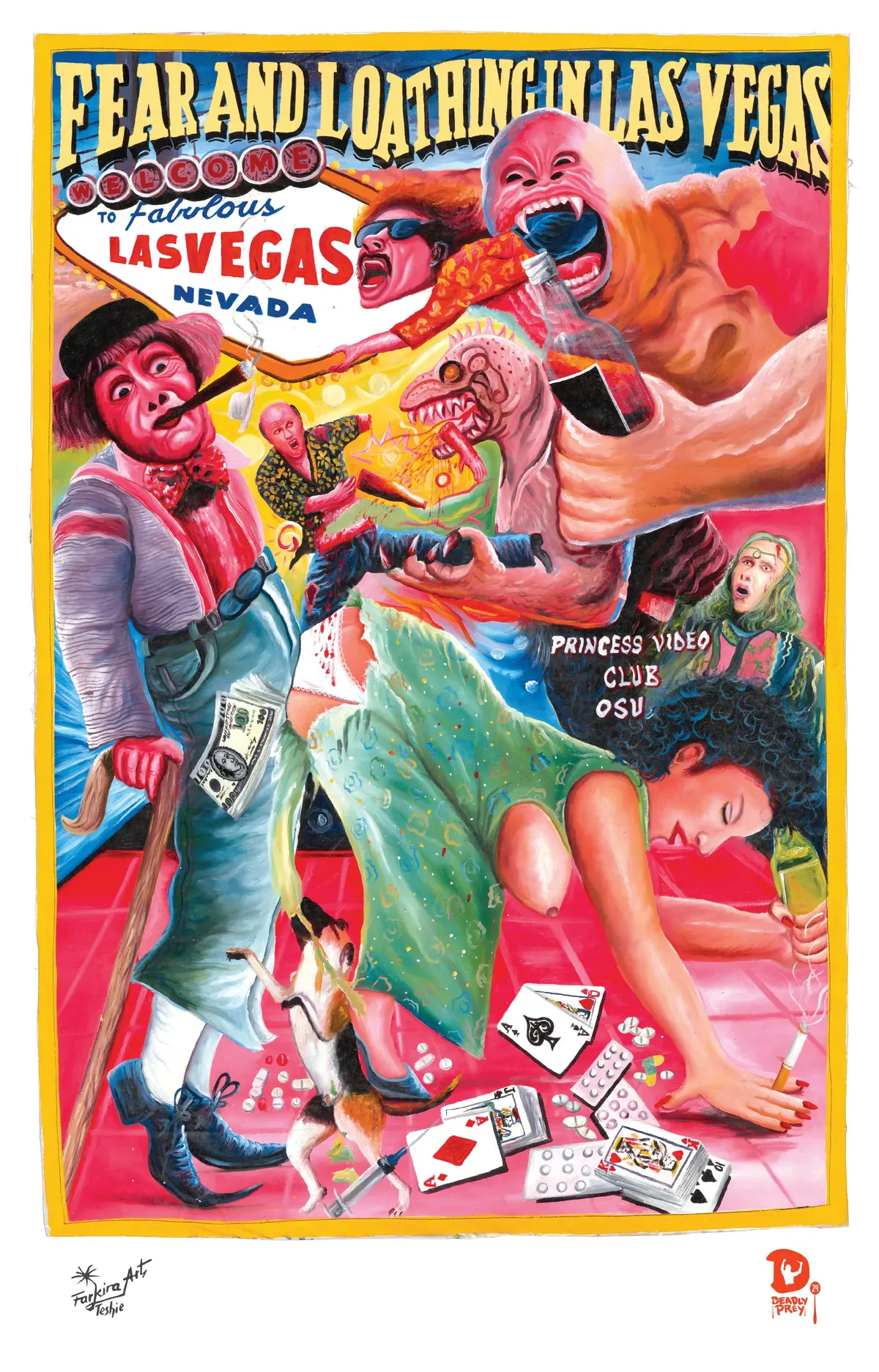 Fear And Loathing In Las Vegas (High Quality Print) - Farkira 1