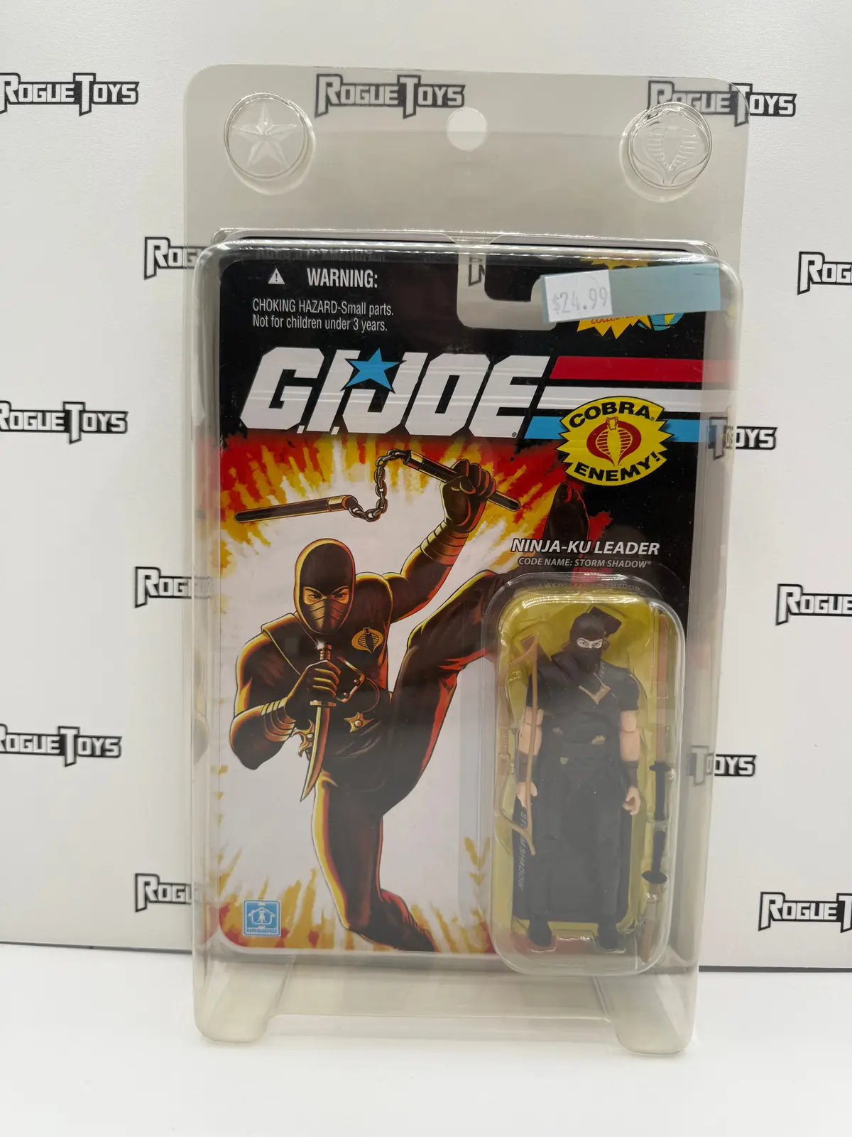 Hasbro G.I. Joe International Collection Cobra Enemy! Ninja-Ku Leader Storm Shadow 1