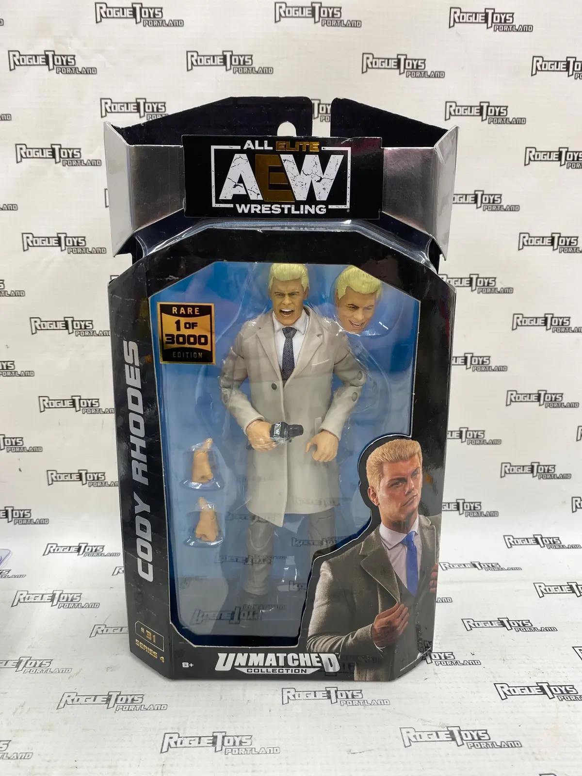 Aew Unmatched Series 4 Cody Rhodes (Rare 1 Of 3000) 1
