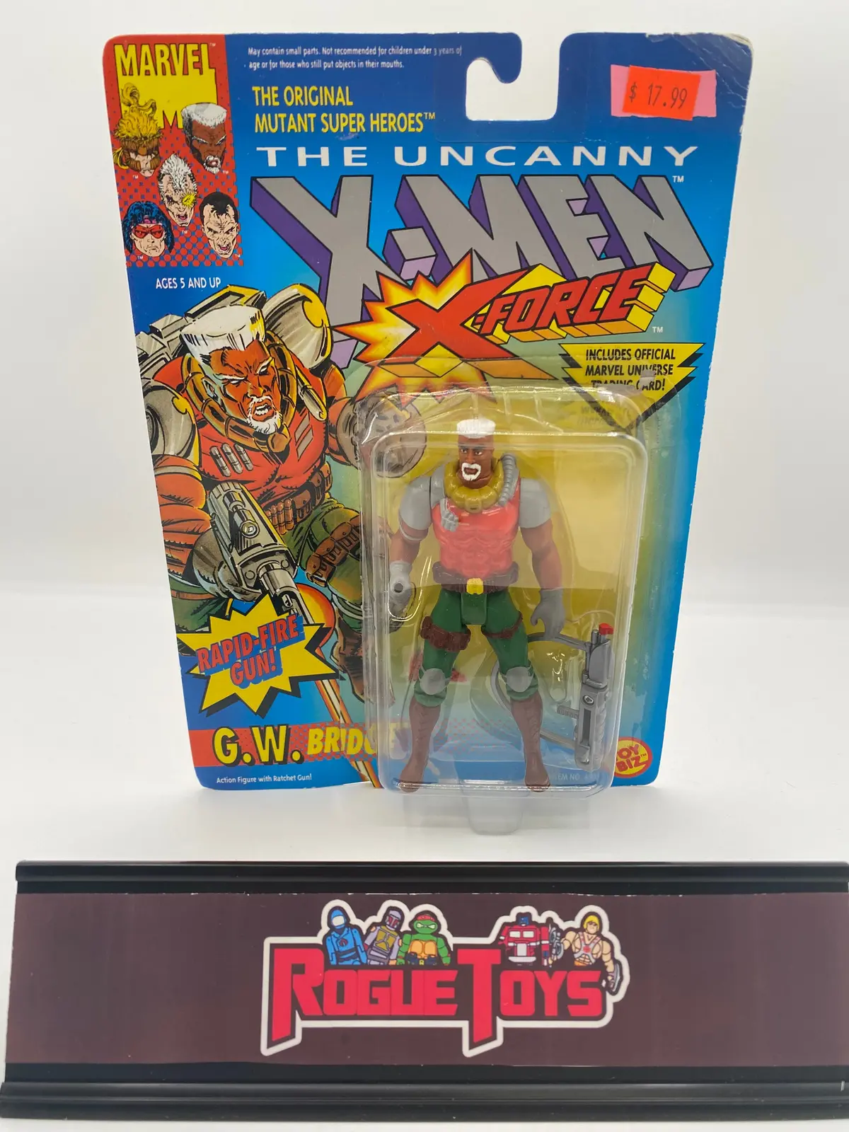 Toybiz Marvel Comics The Uncanny X-Men X-Force G.W. Bridge 1