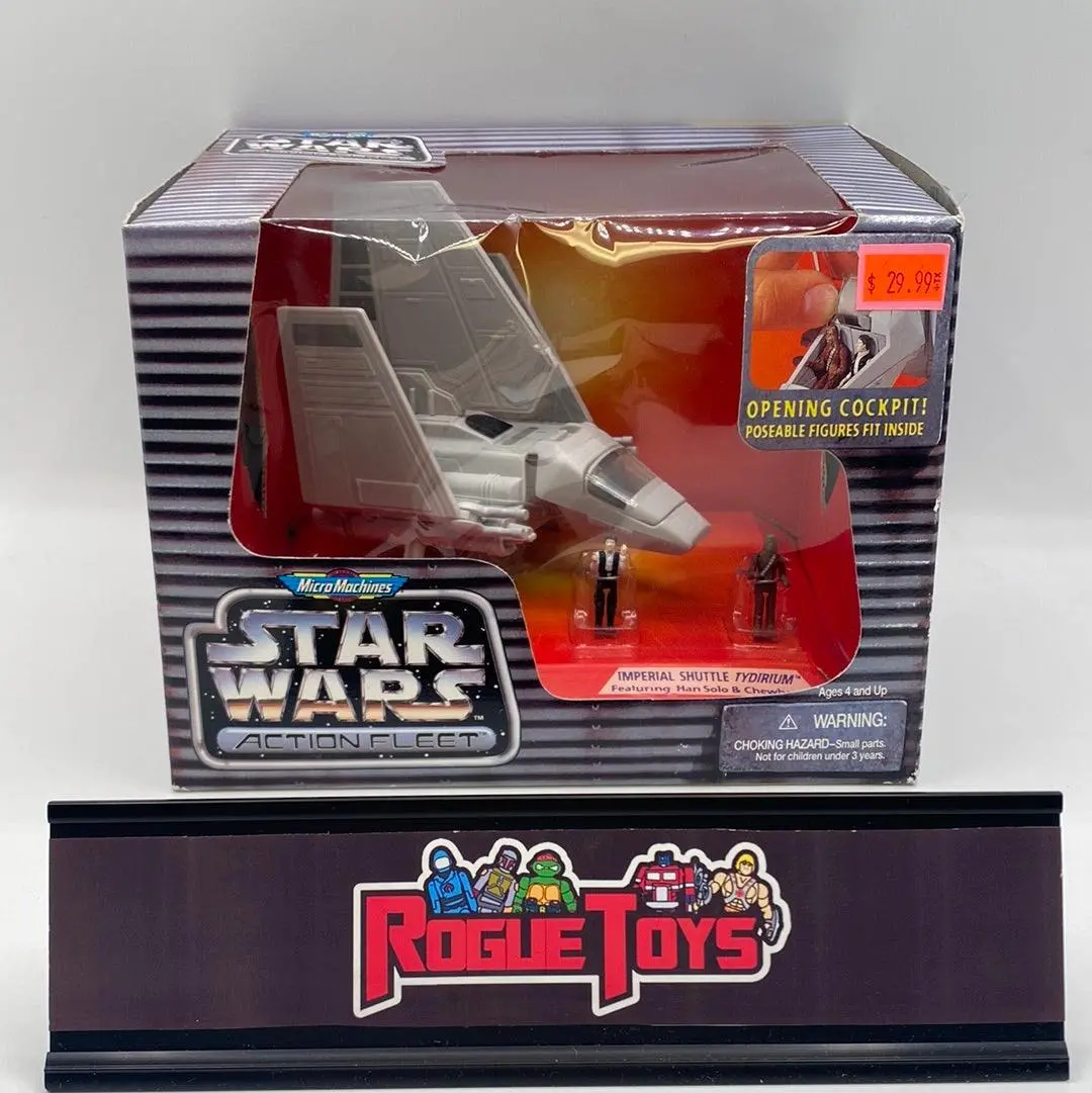 Galoob Micro Machines Star Wars Action Fleet Imperial Shuttle Tydirium Featuring Han Solo & Chewbacca 1