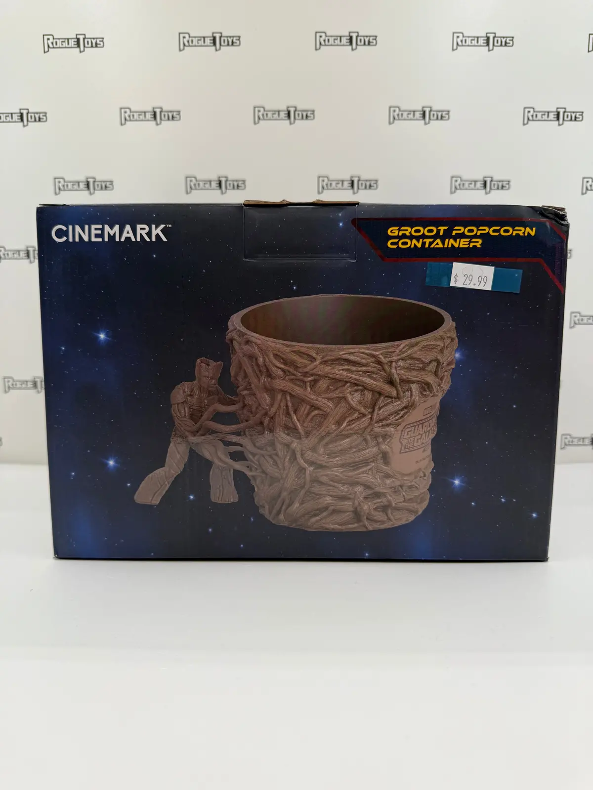 Cinemark Marvel Studios Guardians Of The Galaxy Volume 3 Groot Popcorn Container 1