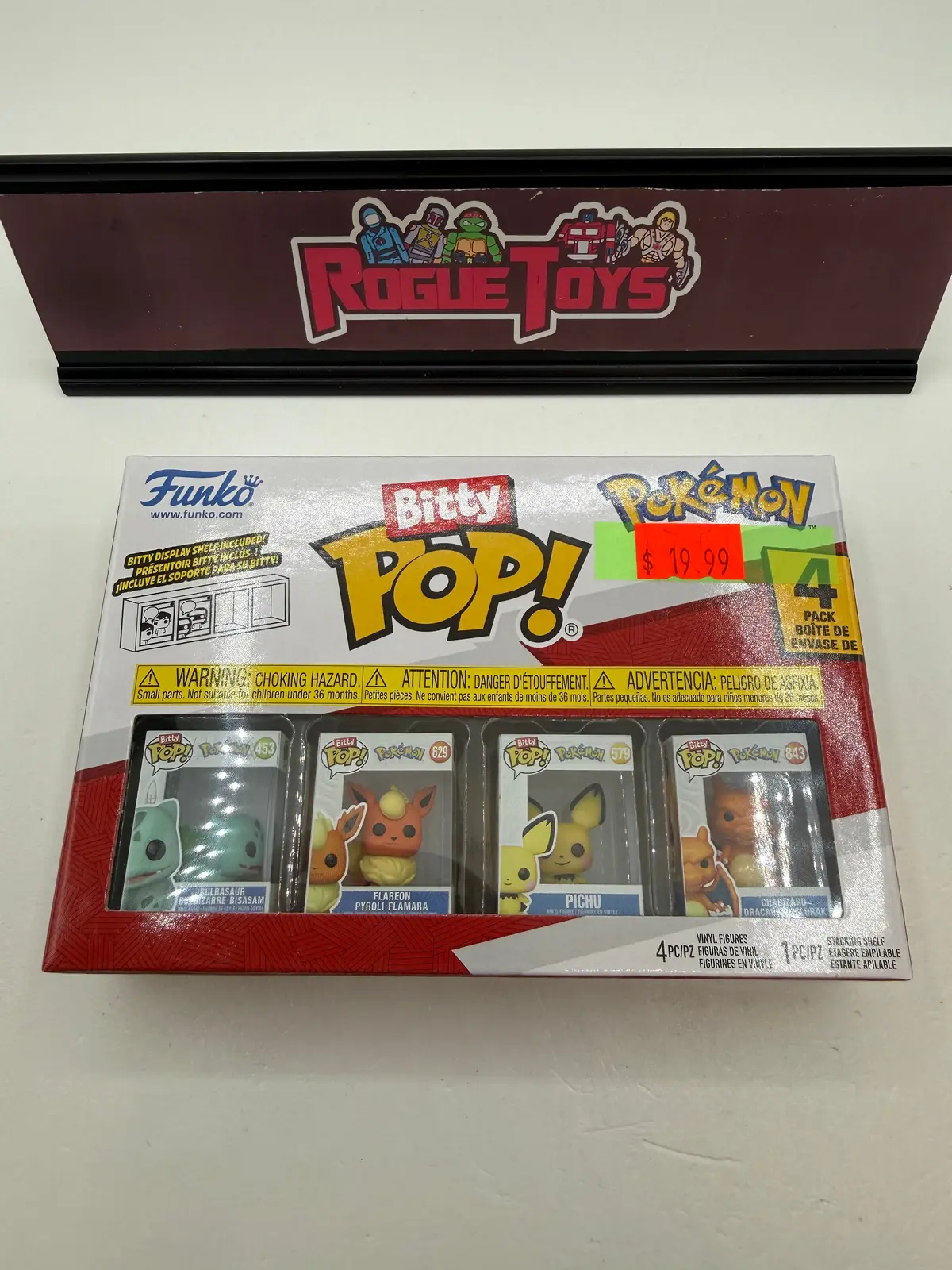 Funko Bitty Pop! Pokémon 4-Pack Bulbasaur / Flareon / Pichu / Charizard 1
