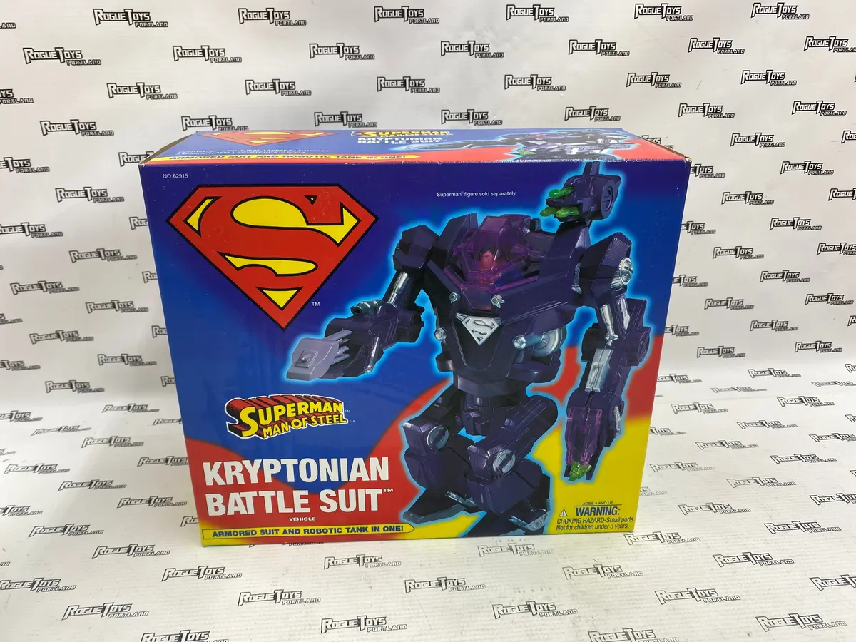Superman Man Of Steel Kryptonian Battle Suit 1
