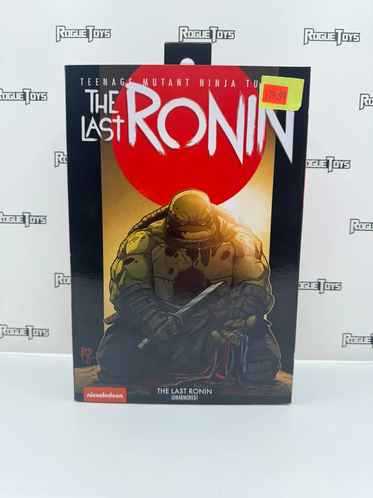 Neca Nickelodeon Teenage Mutant Ninja Turtles (Tmnt) The Last Ronin (Unarmored) W/ Autographed Card 1