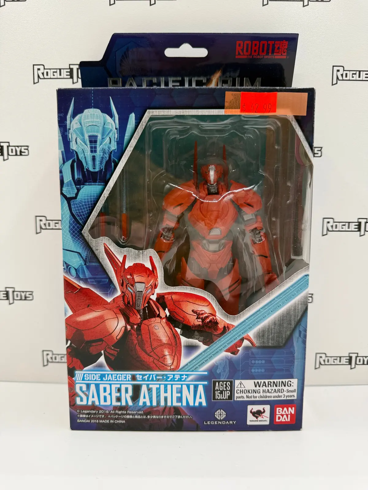 Bandai Tamashii Nations Pacific Rim: Uprising Side Jaeger Saber Athena 1