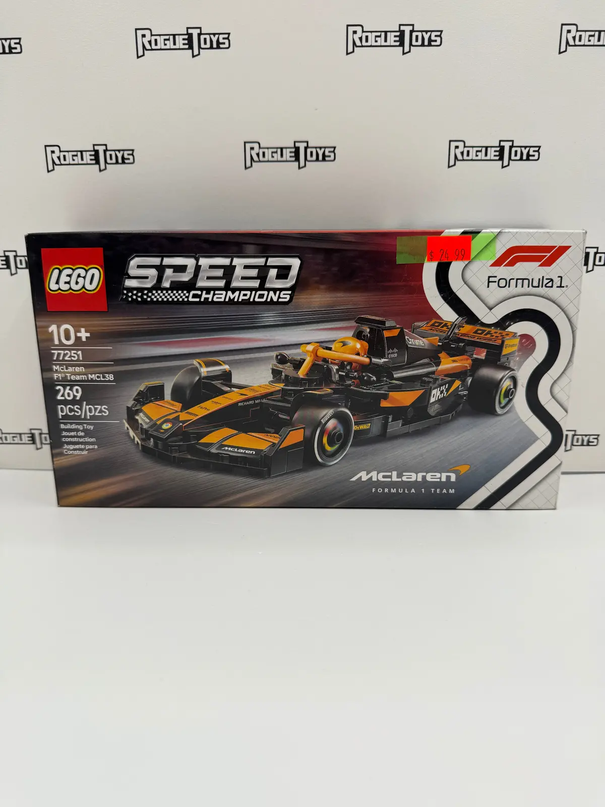 Lego Speed Champions Formula 1 77251 Mclaren F1 Team Mcl38 1