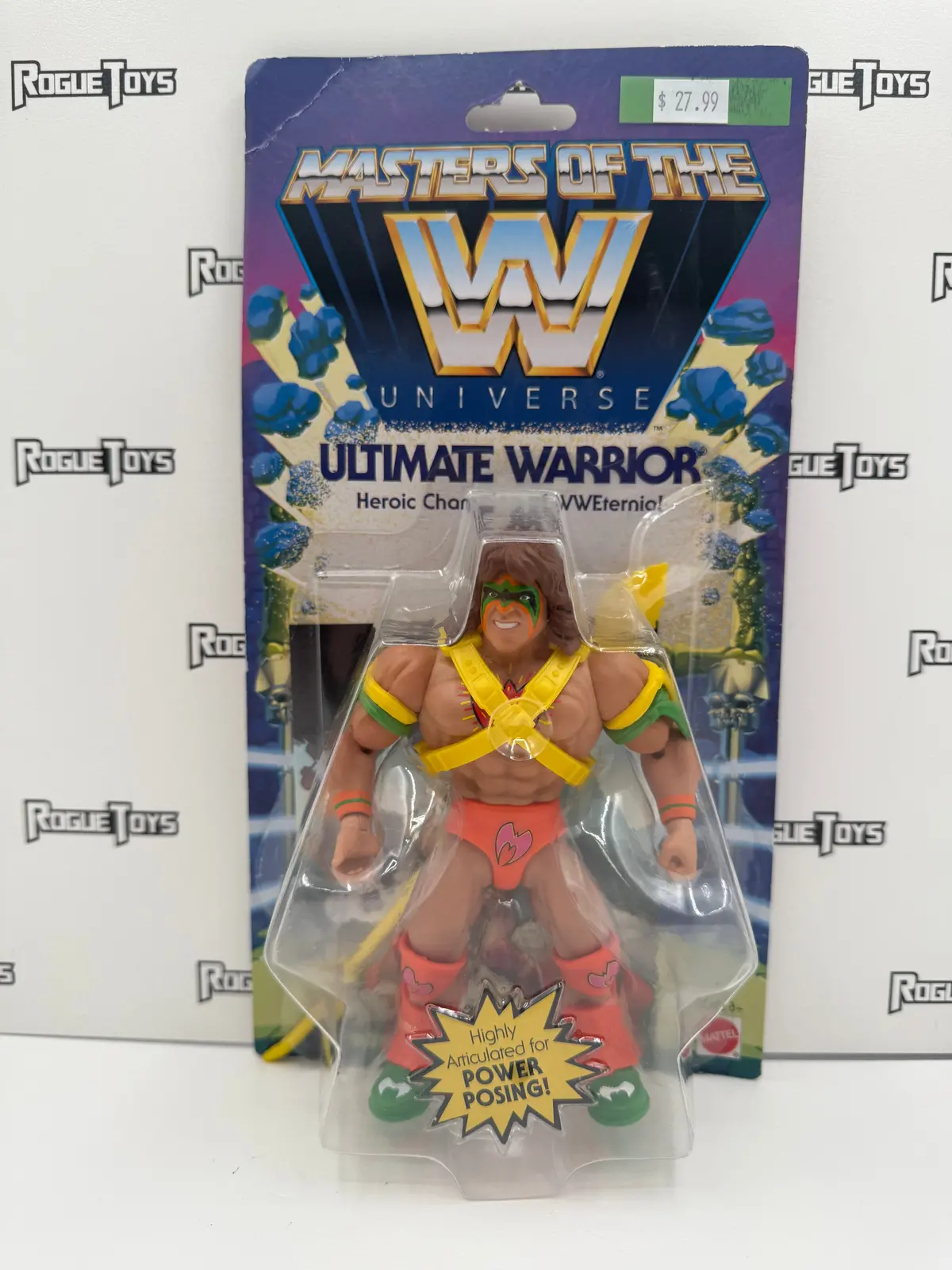 Mattel Masters Of The Wwe Universe Series 1 Ultimate Warrior (Walmart Exclusive) 1