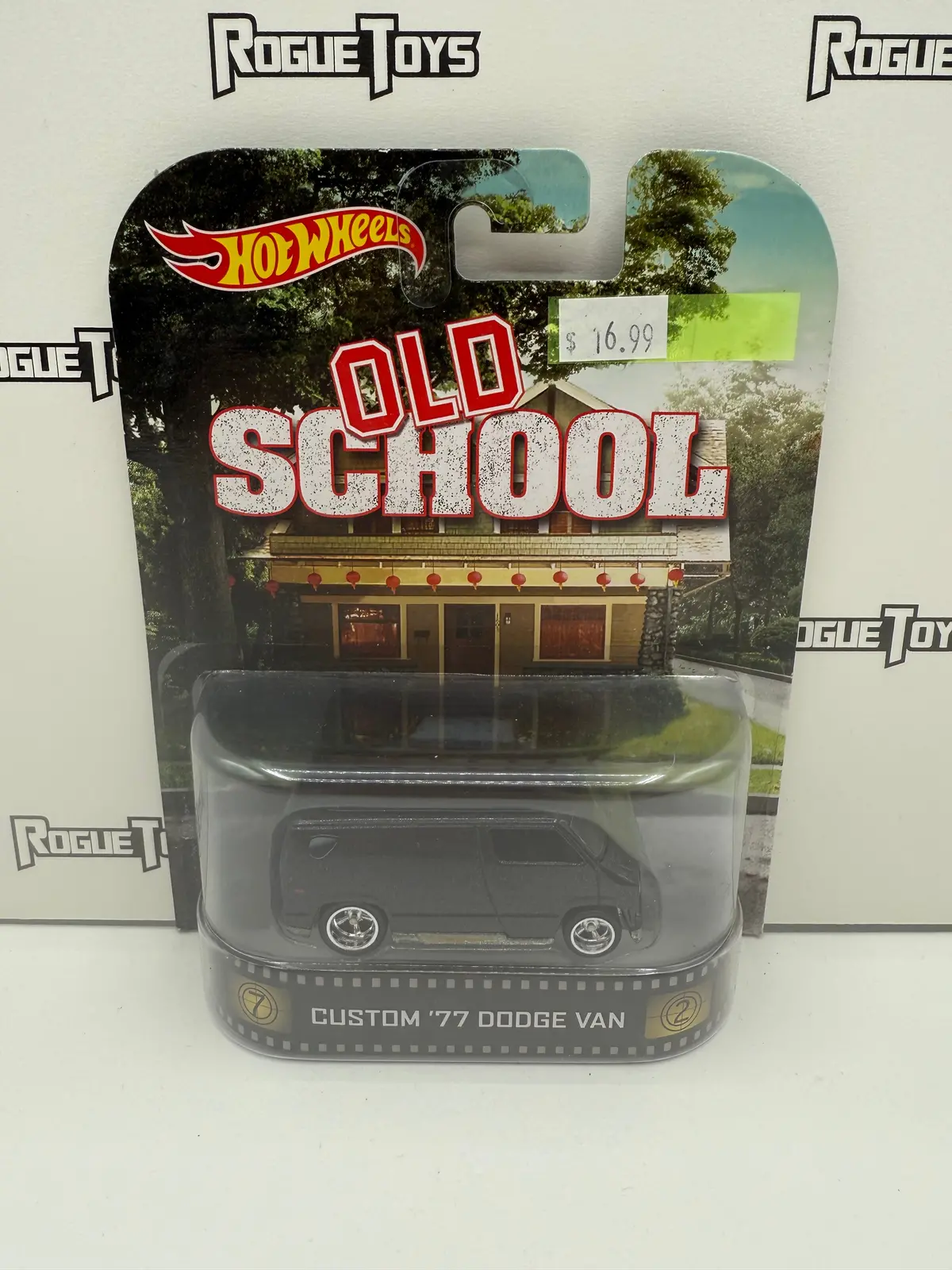 Mattel Hot Wheels Old School Custom ‘77 Dodge Van 1