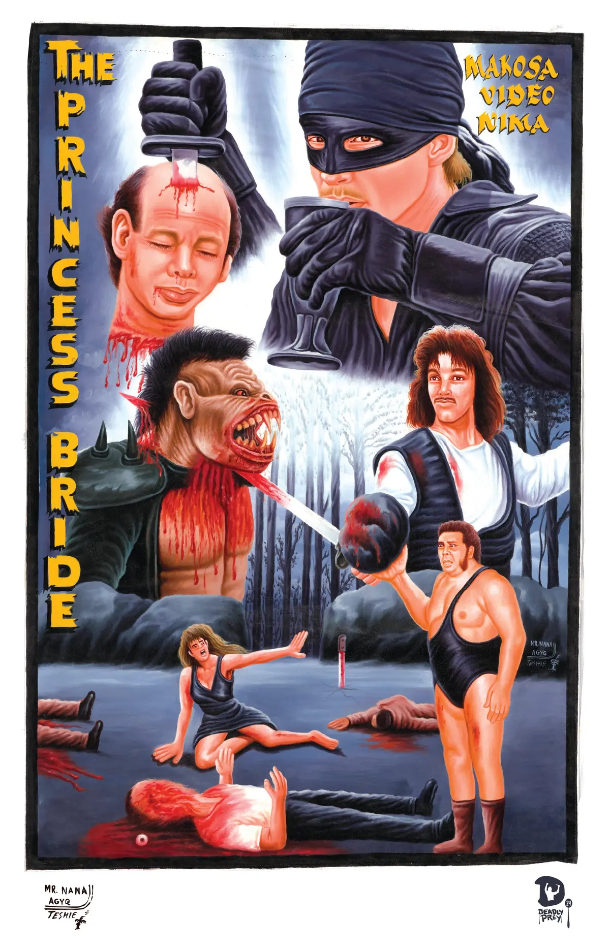 The Princess Bride (High Quality Print) - Mr. Nana Agyq 1