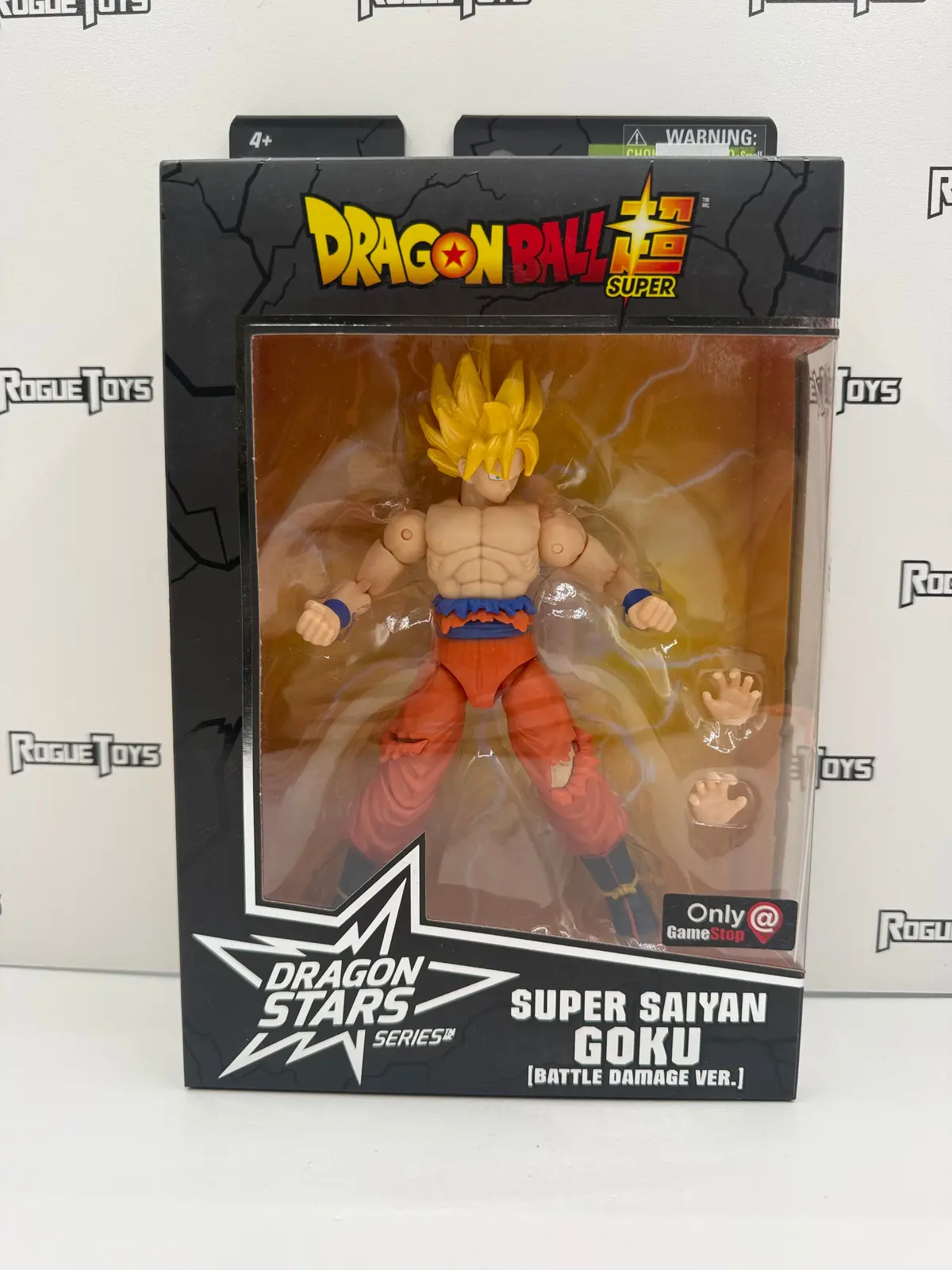 Bandai Dragon Ball Super Dragon Stars Series Super Saiyan Goku (Battle Damage Ver.) (Gamestop Exclusive) 1