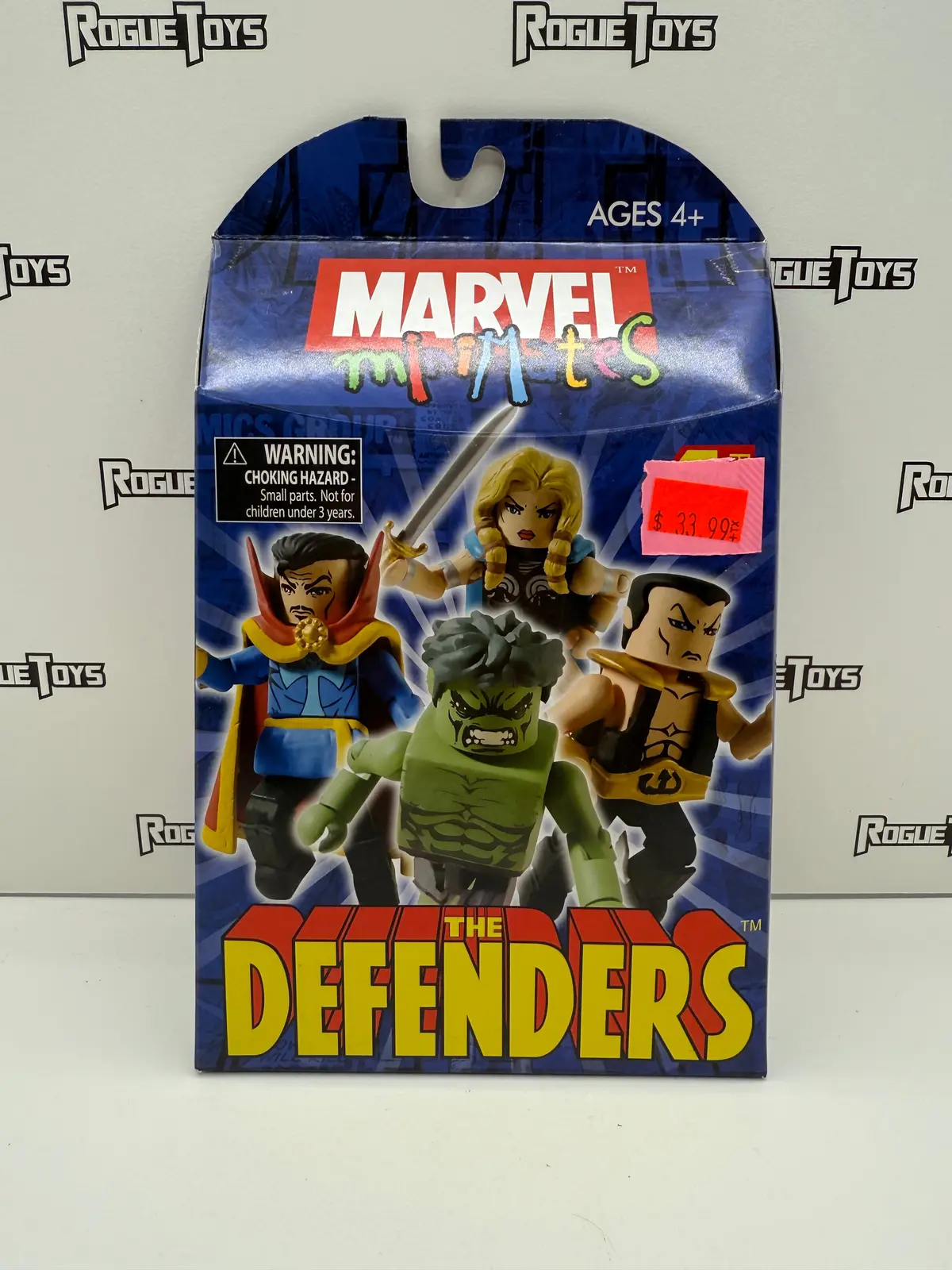 Diamond Select Toys Marvel Minimates The Defenders Doctor Hulk / Valkyrie / Namor / Dr. Strange 1