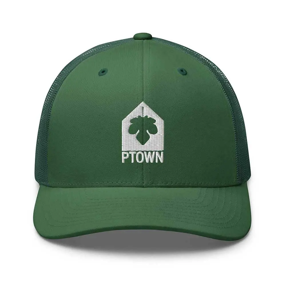 Ptown Icon Trucker Mesh Snapback Hat 5