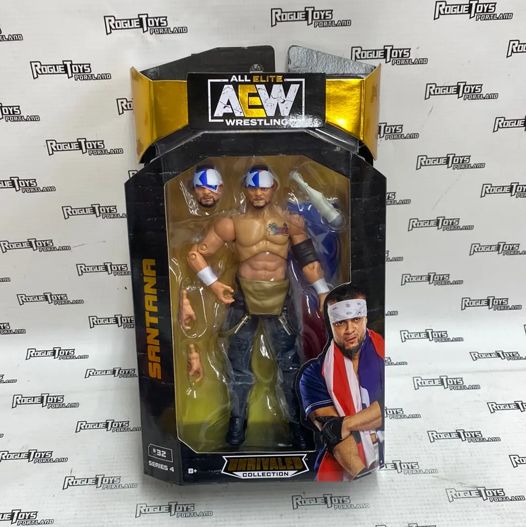 Aew Unrivaled Collection Series 4 Santana 1