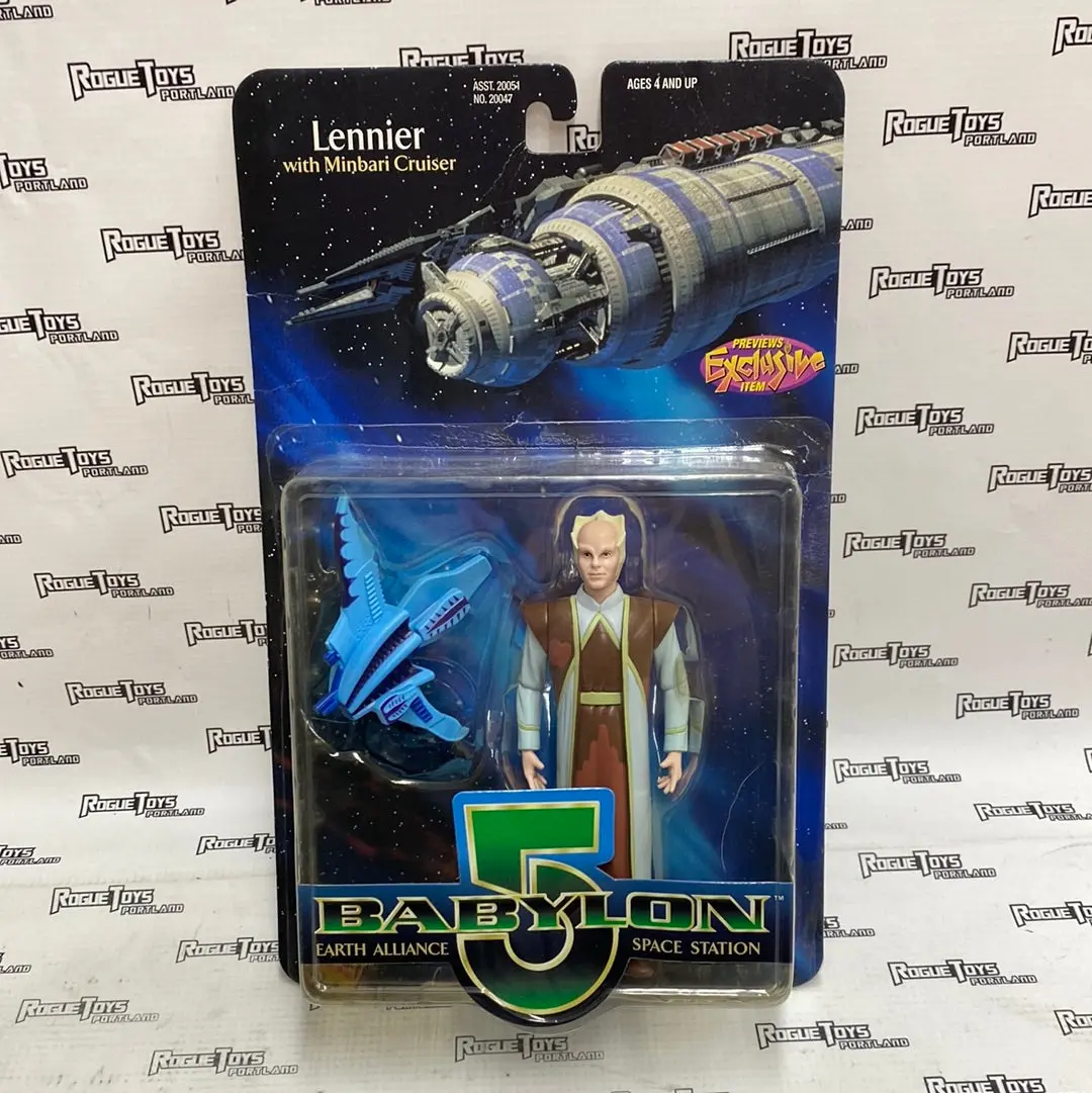 Babylon 5 Lennier With Minbari Cruiser (Previews Exclusive) 1