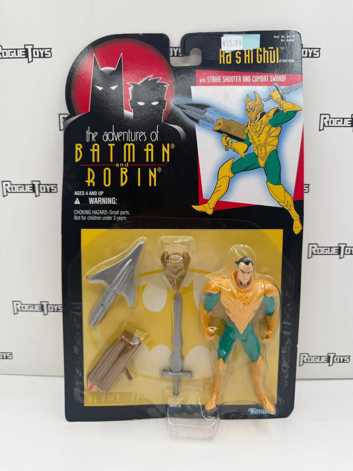 Kenner Dc The Adventures Of Batman And Robin Rā’S Al Ghūl Action Figure 1