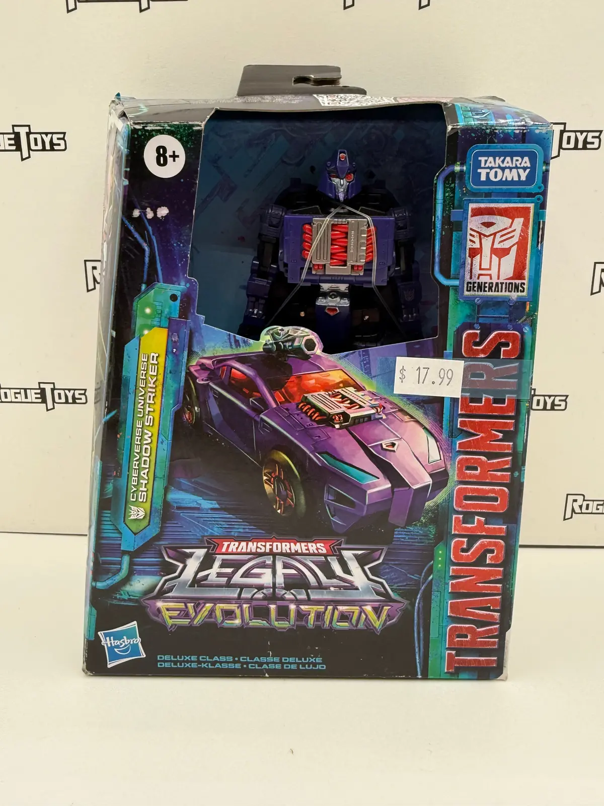 Hasbro Transformers Legacy Evolution Deluxe Class Cyberverse Universe Shadow Striker 1