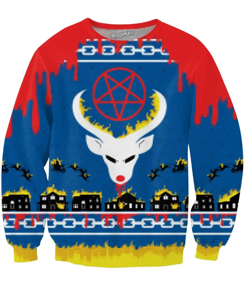 Satan's Ugly Christmas Sweatshirt 2