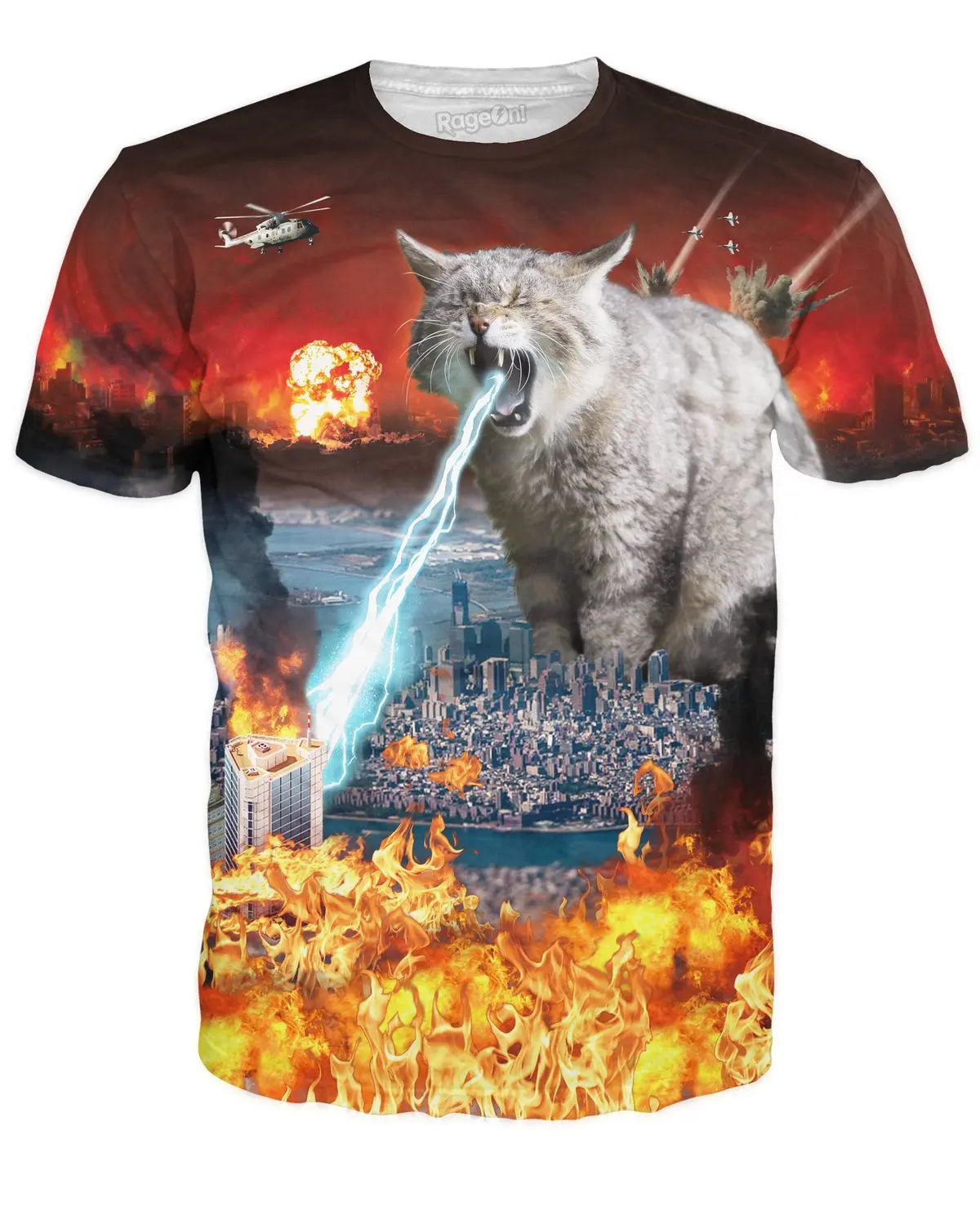 Cat-Astrophe Humor T-Shirt