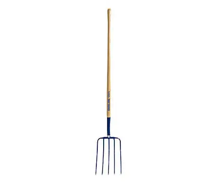 Long Handle 5-Tine Manure Fork 1