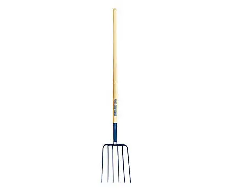 Long Handle 6-Tine Manure Fork 1