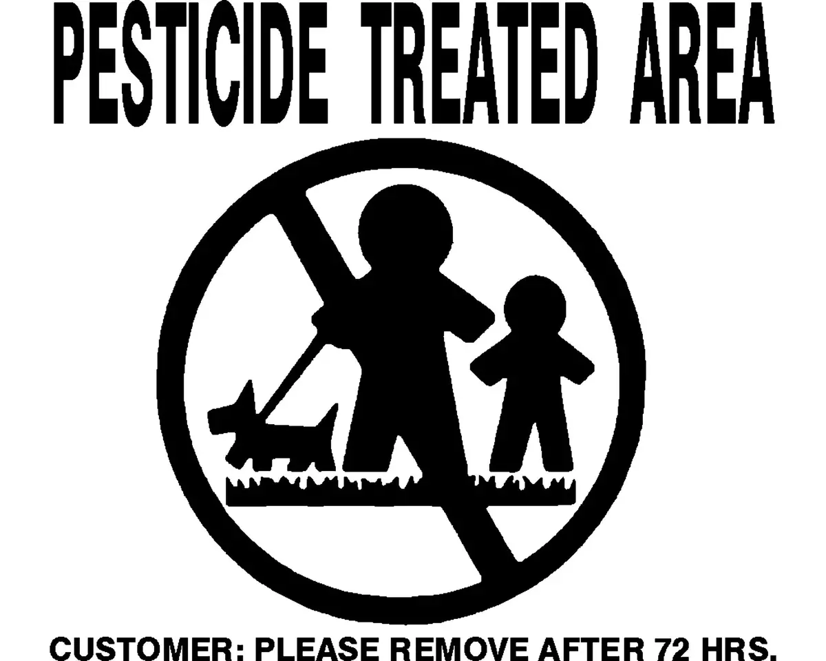 Pesticide Flags With Plastic Stakes 1