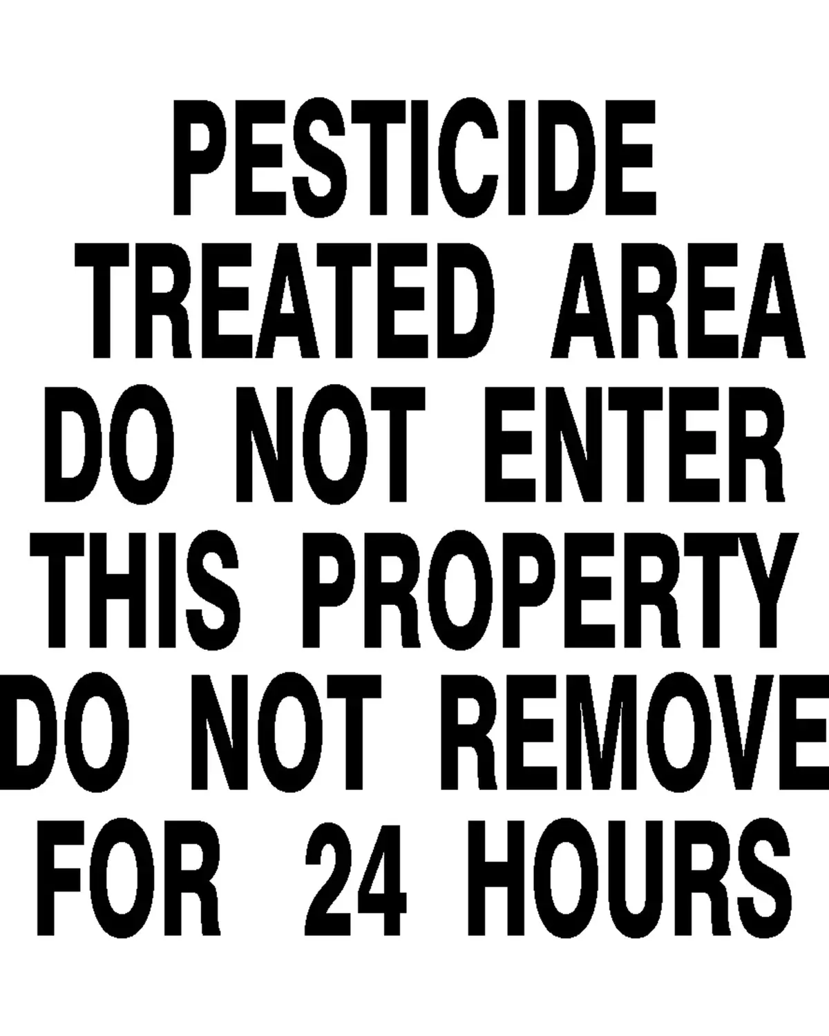 Pesticide Flags With Plastic Stakes 1
