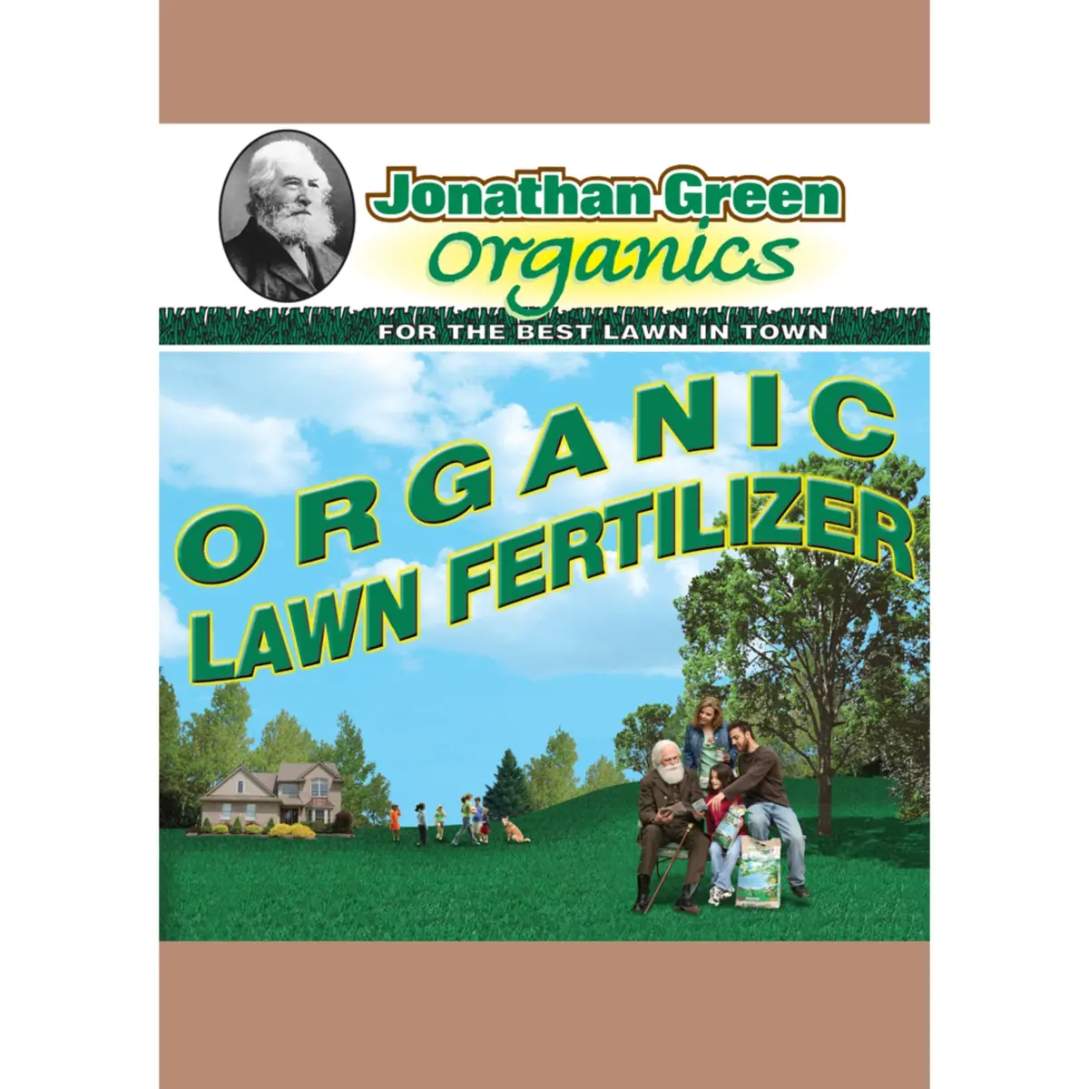 Organic Lawn Fertilizer 8-3-1 1