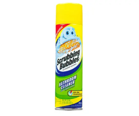 22 Oz. Scrubbing Bubbles Bathroom Cleaner Lemon Aerosol (Pack 12) 1